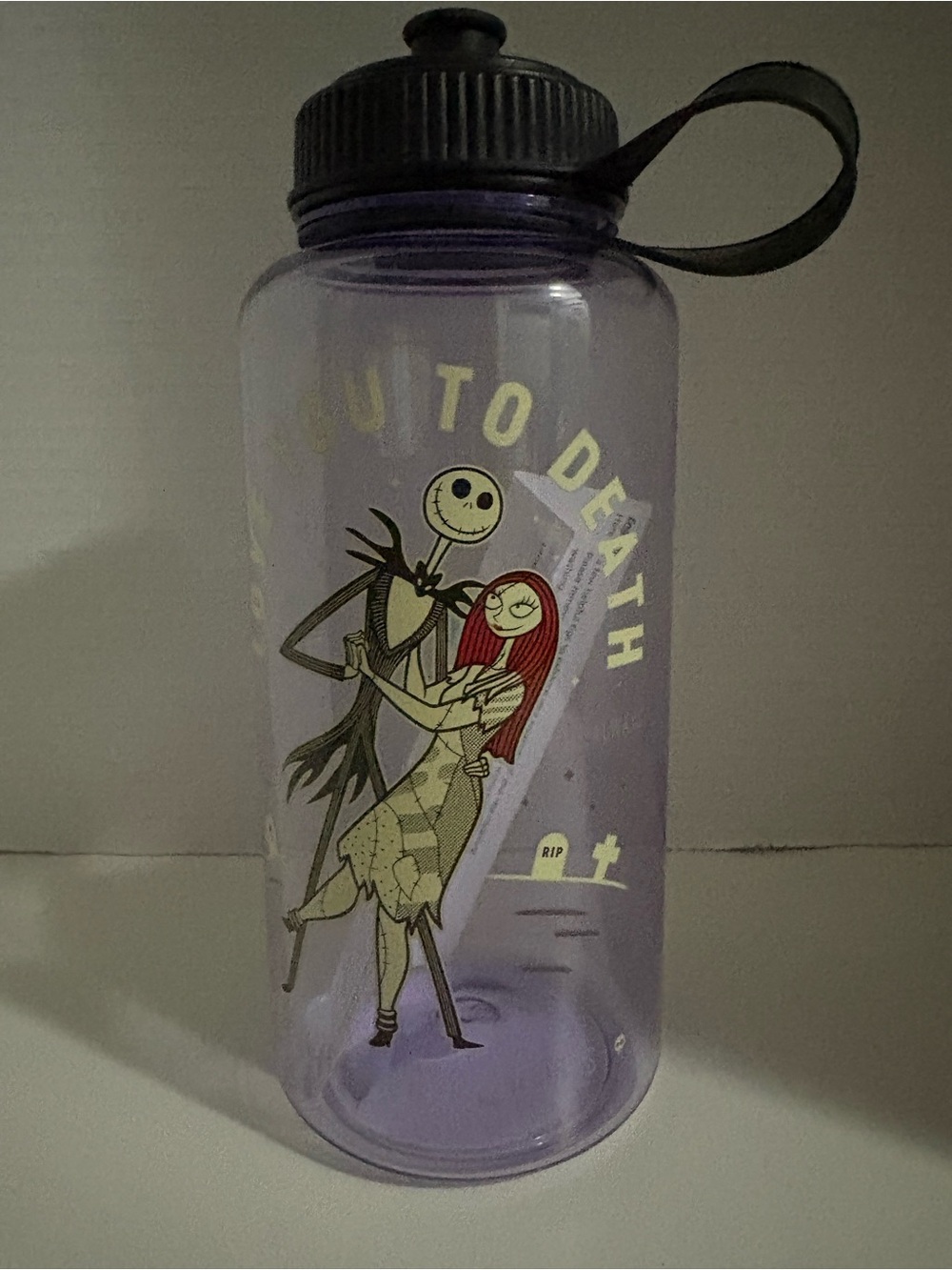 The Nightmare Before Christmas Water Bottle